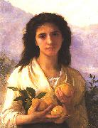 Adolphe Bouguereau Girl Holding Lemons oil painting artist